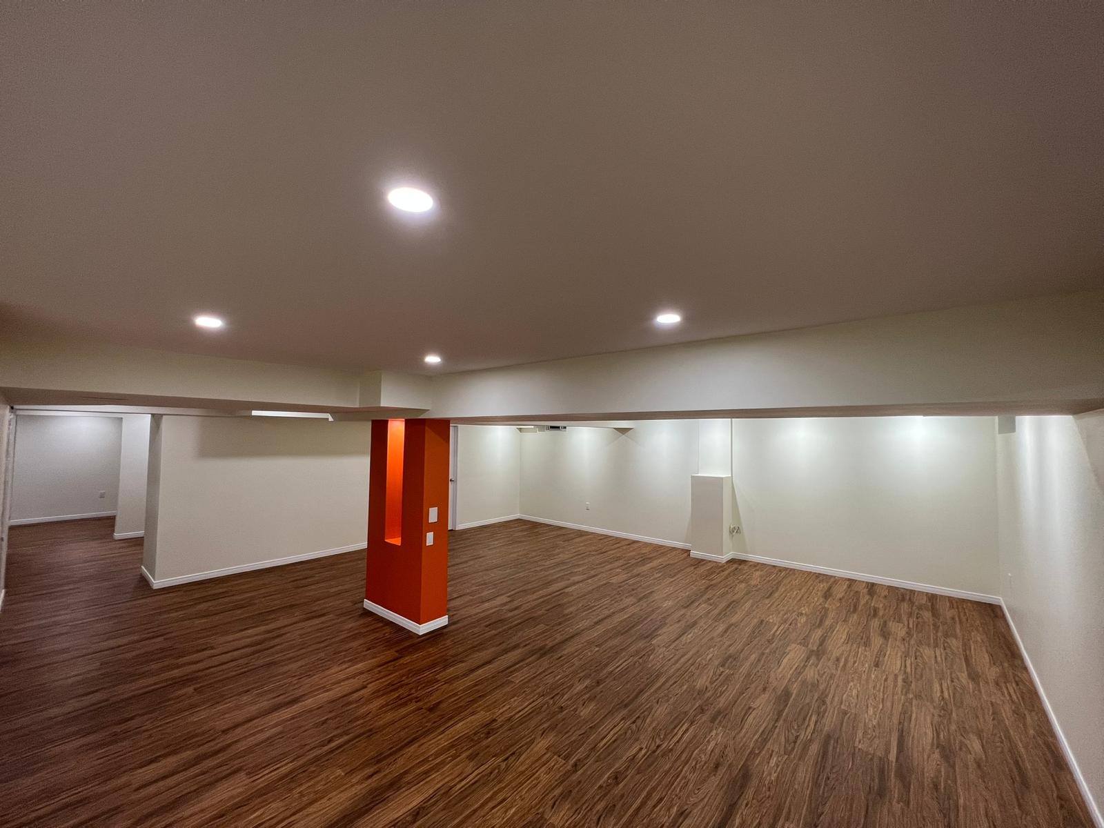 Basement renovation Garkon